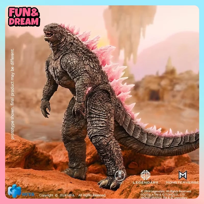 Hiya Godzilla Vs Kong:New Empire Anime Figure Godzilla Evolved Ver. Action Figure Children Toys Room Decoration Birthday Gift