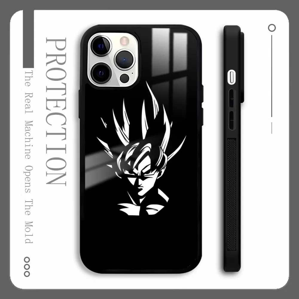 Comic D-Dragon-B-BallS Saiyan Phone Case For iPhone 16 15 14 13 12 11 Pro Max Plus Mini Magnetic Magsafe Wireless Charging Cover