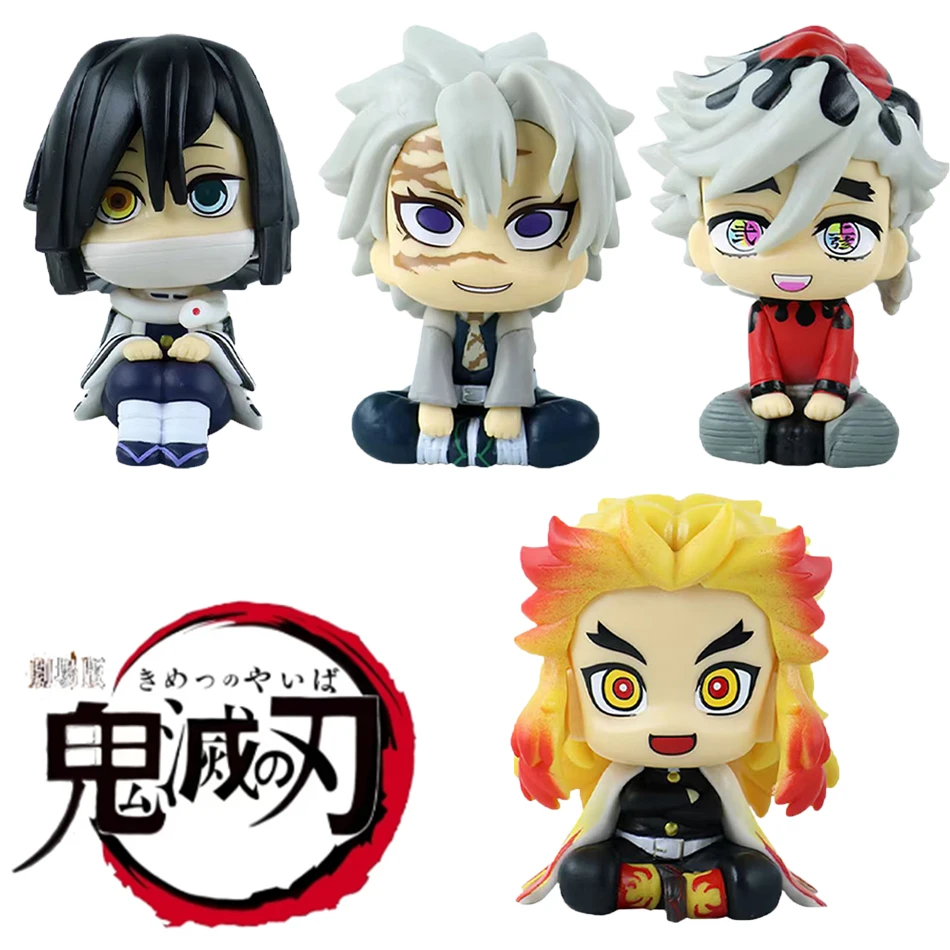 Neue PVC-Actionfigur Tomioka Giyuu, Kochou Shinobu, Anime Demon Slayer Kimetsu No Yaiba, Modellstatue, Spielzeug