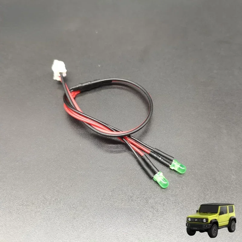 Stalen touwkit en LED-lichtkabel voor Xiaomi Suzuki Jimny 1/16 RC Crawler Auto Upgrade Onderdelen Decoratie Accessoires