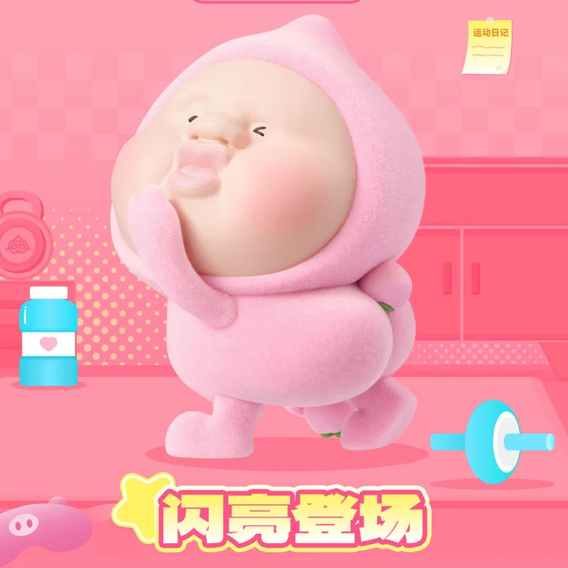 Подлинная слепая коробка Kobito Peach King Sports Master Series, декор ручной работы, милый модный игровой подарок на день рождения, друзья, дети, пары