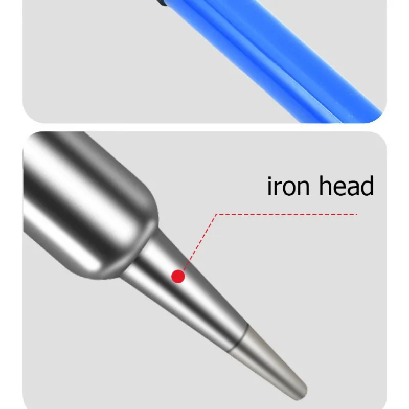 220V 60W temperatura regolabile saldatura saldatura stazione di rilavorazione punte della penna di calore saldatore elettrico per la riparazione