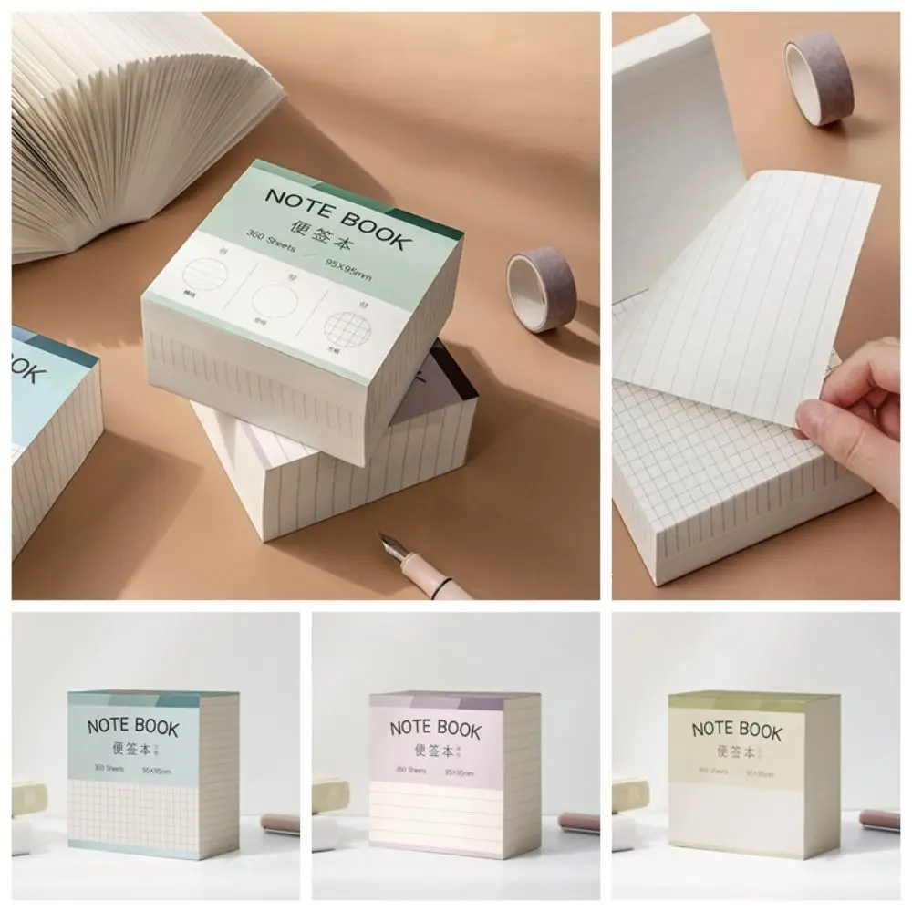 Korean Meaasge Paper Note Paper Memorandum Note Pads Note Pads Non-Sticky Thickness Memo Pads Student