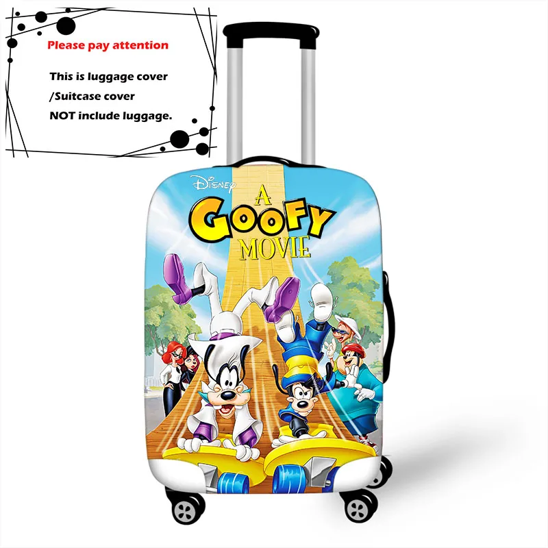 

A Goofy Movie Thicken Luggage Suitcase Protective Cover Protect Dust Bag Trolley Cover Travel Accessories