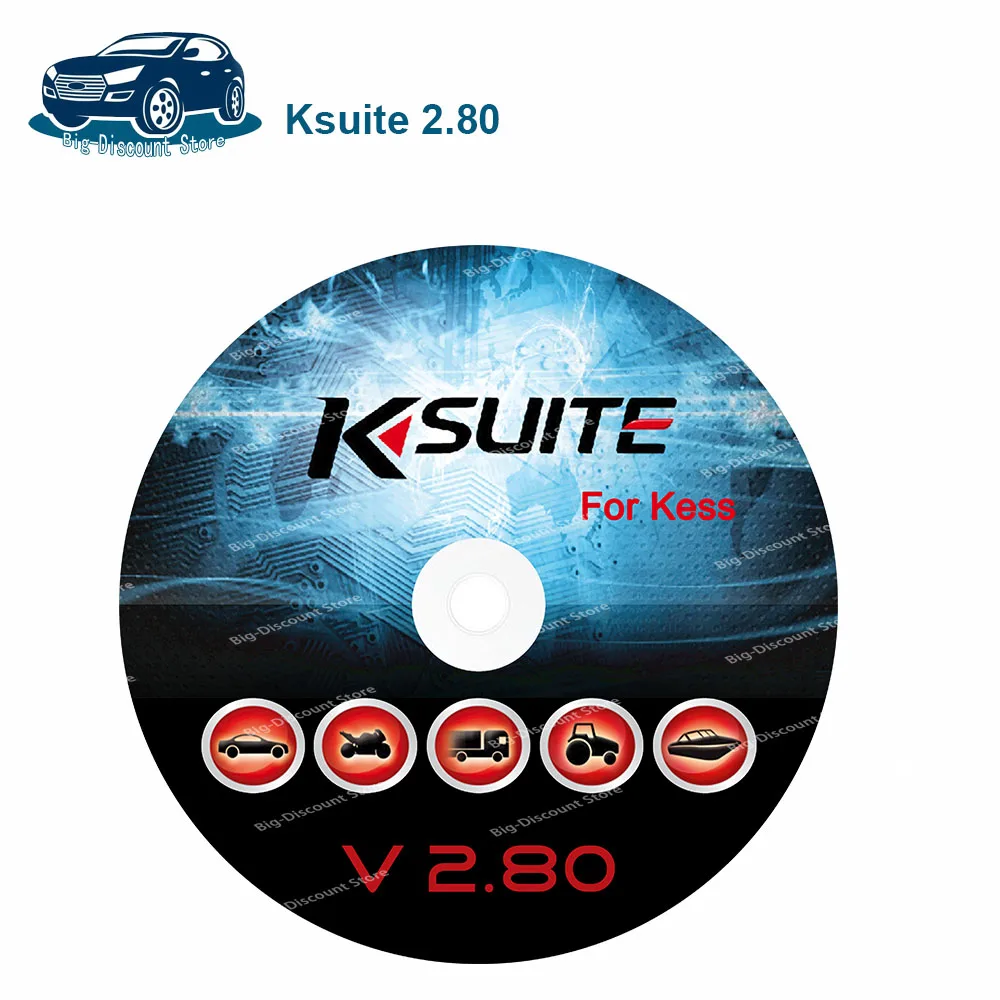 Bestest For KE-SS 2.80 software EU Red V5.017 OBD2 V2 Car ECU Chip Tuning Kit 5.017 kess Auto Programmer Tools