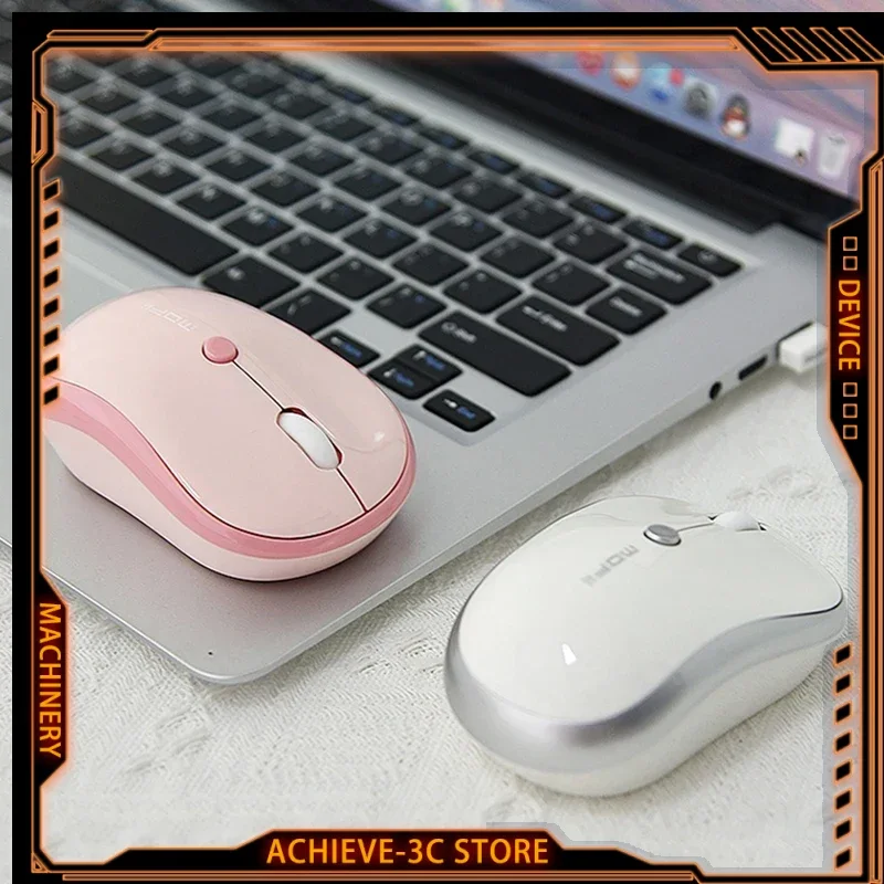 

Wireless Mouse Rechargeable Bluetooth-compatible 2.4G USB Dual Mode Silent Mouse Office Desktop Laptop Mouse Laptop Accessories