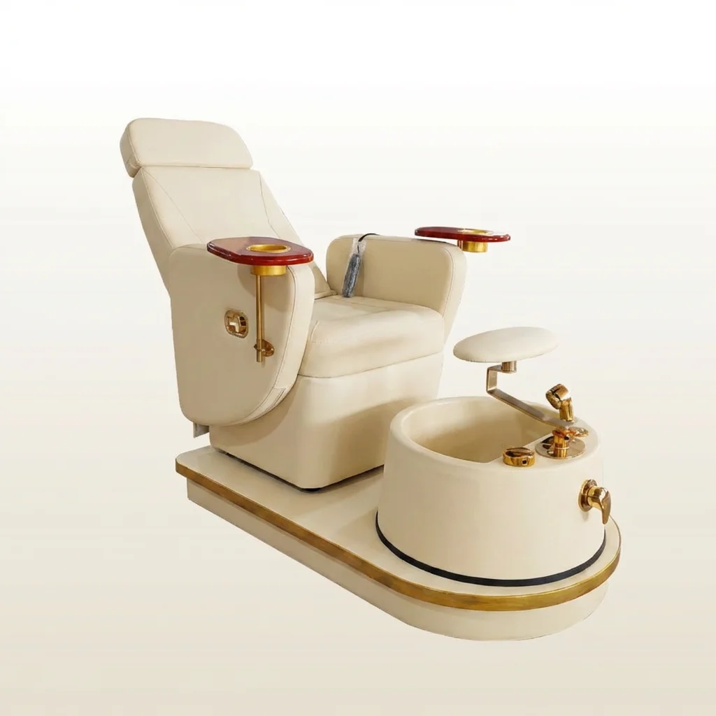 

&c New Nail Salon Furniture Luxury Pipeless No Plumbing Pedicure Chairs Massaging Manicure Pedicure Chair Foot Spa