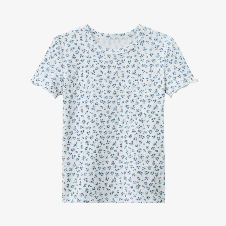 חולצה פרחונית לתינוקת