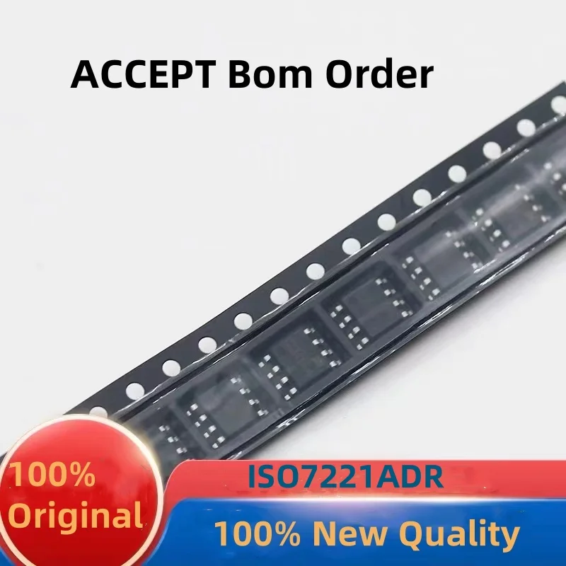 5PCS 100% New ISO7221ADR 7221A ISO7710FDR 7710F ISO7720DR 7720 SOIC-8 Brand New Original Chips ic