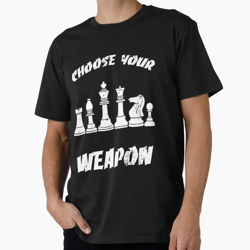 

Chess Player Turnament 1201 Funny Gift T shirt for man 100% cotton Large size Tops Game Graphic Print Clothes S-6XL