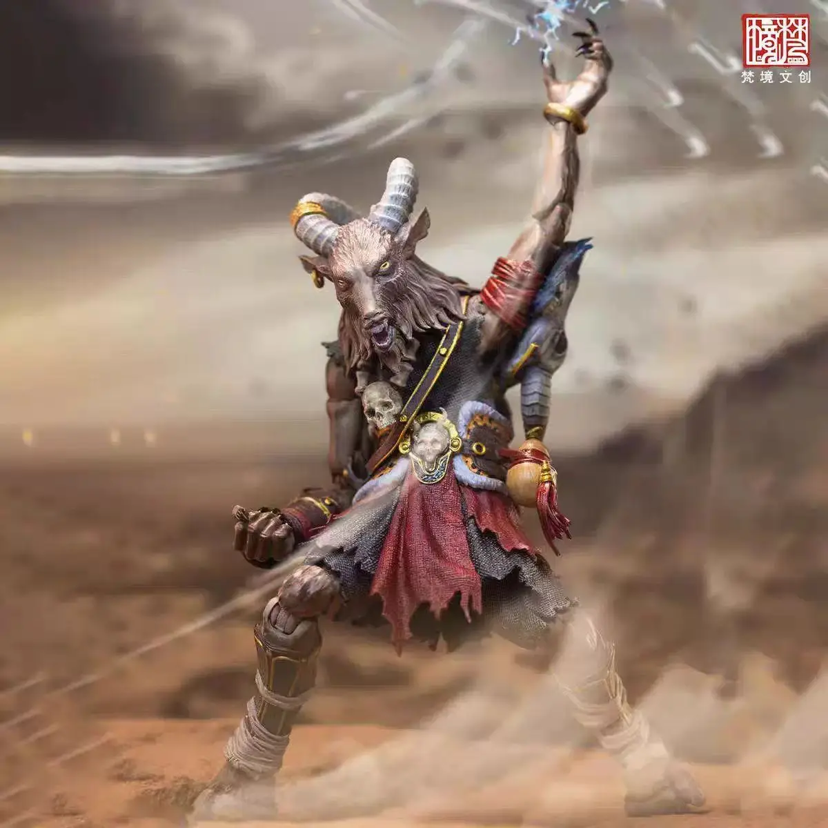

Full Set 1/12 Scale Fancy Realm Fj-1a03 Soldier Yang Xian God Demon Novel Series Goat Fairy 6-Inches Anime Figure Model Toy Gift