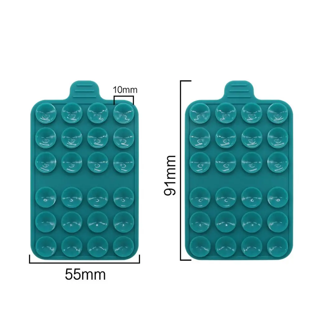 متعددة الوظائف سيليكون شفط الوسادة دائم مزدوجة الجانب سيليكون المطاط مصاصة وسادة شفط كأس قوس الهاتف المحمول وسادة ثابتة #6