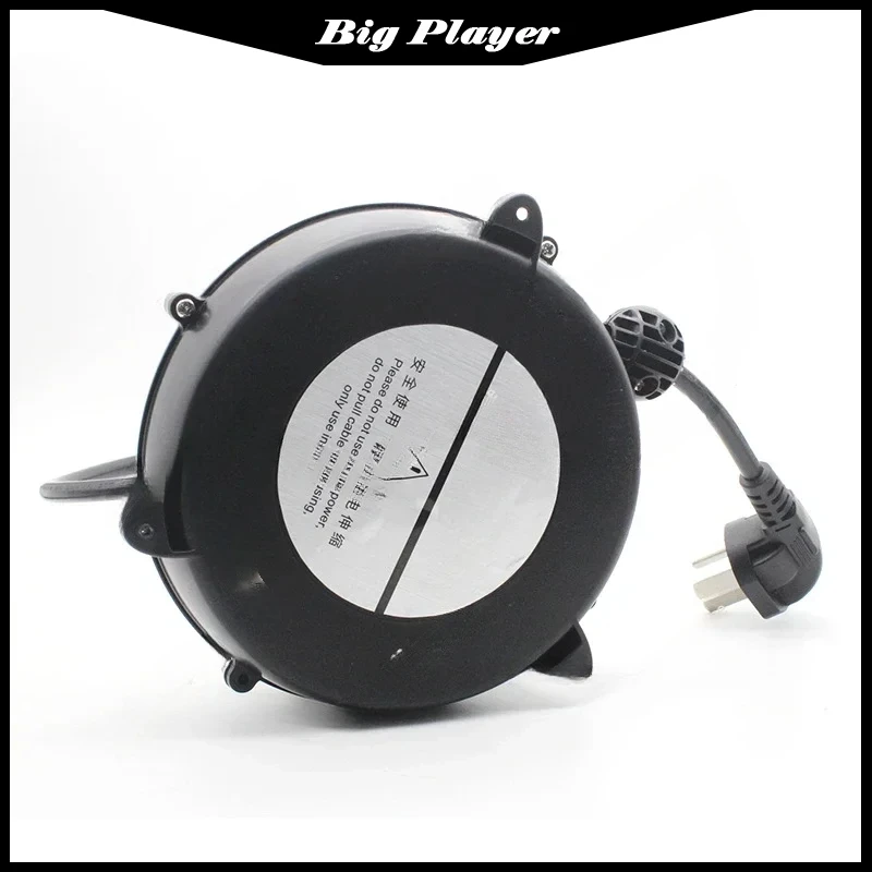 

ML-0612 220v H05VV-F 3G1.5mm2 x 2.5M(L) cable reel drum electric cord reel retractable with plug 1500w-3000w