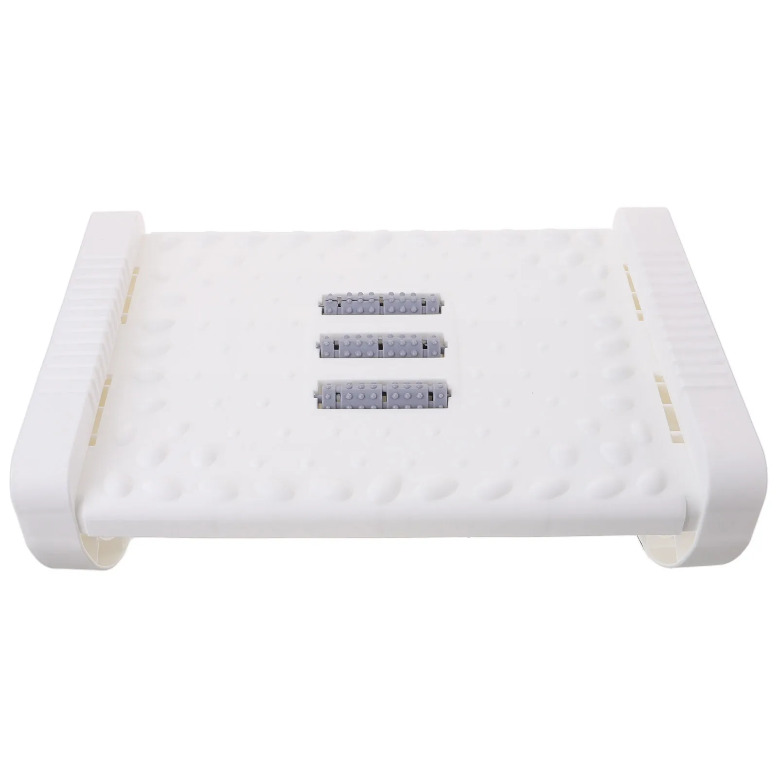 

Office Foot Rest Under Desk Non-Slip Plastic Step Stool Anti-Skid Design Suitable for Home Bathroom Bedroom Living Room