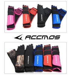 ACCMOS 3 Tubes Arrow Quiver for Archery Hunting Arrows Holder Bag with Adjustable Strap