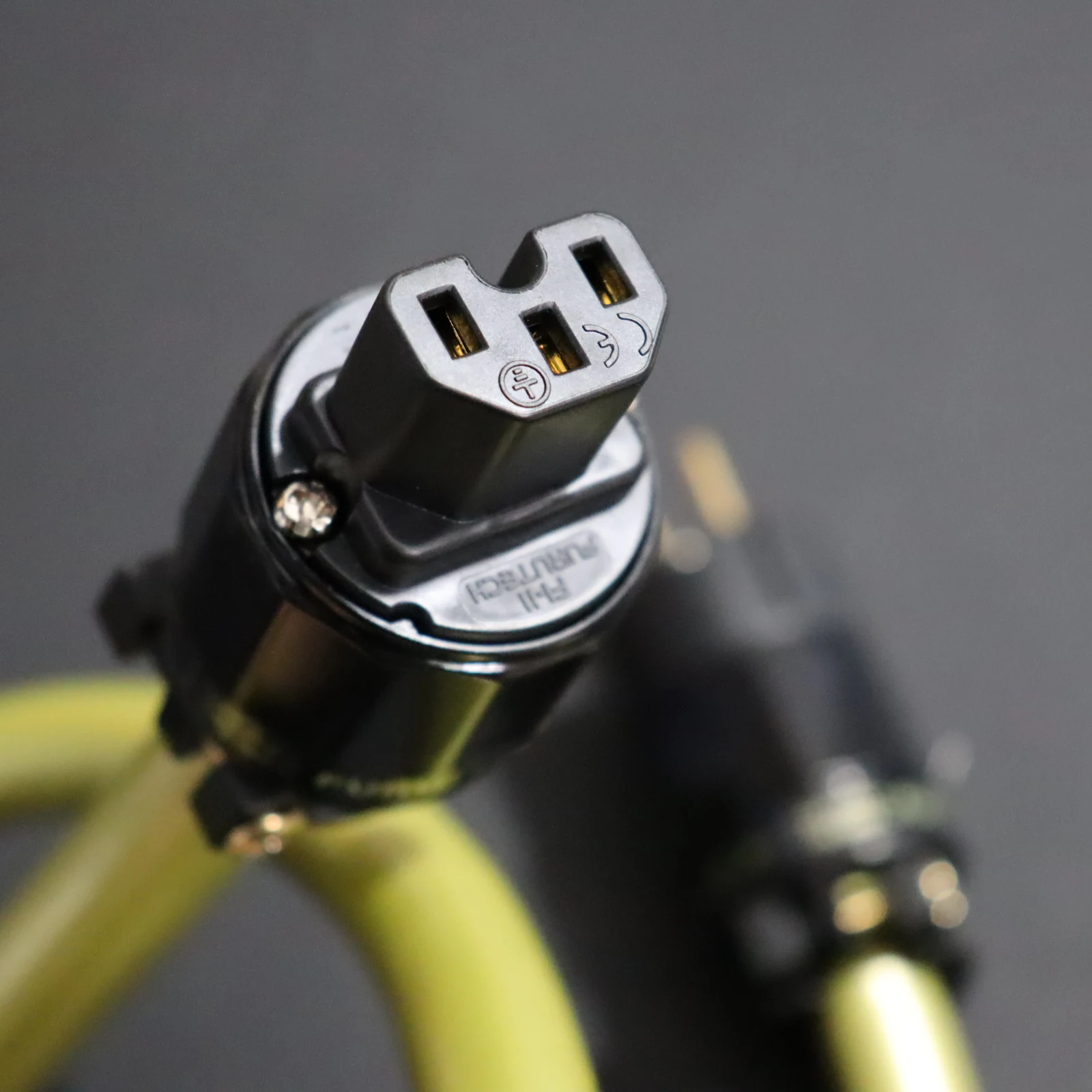 Kabel moc dźwięku Van Den Hul 7 rdzeni OCC posrebrzany przewód HiFi EU/moc US do głośnika CD AMP z wtyczką furotech