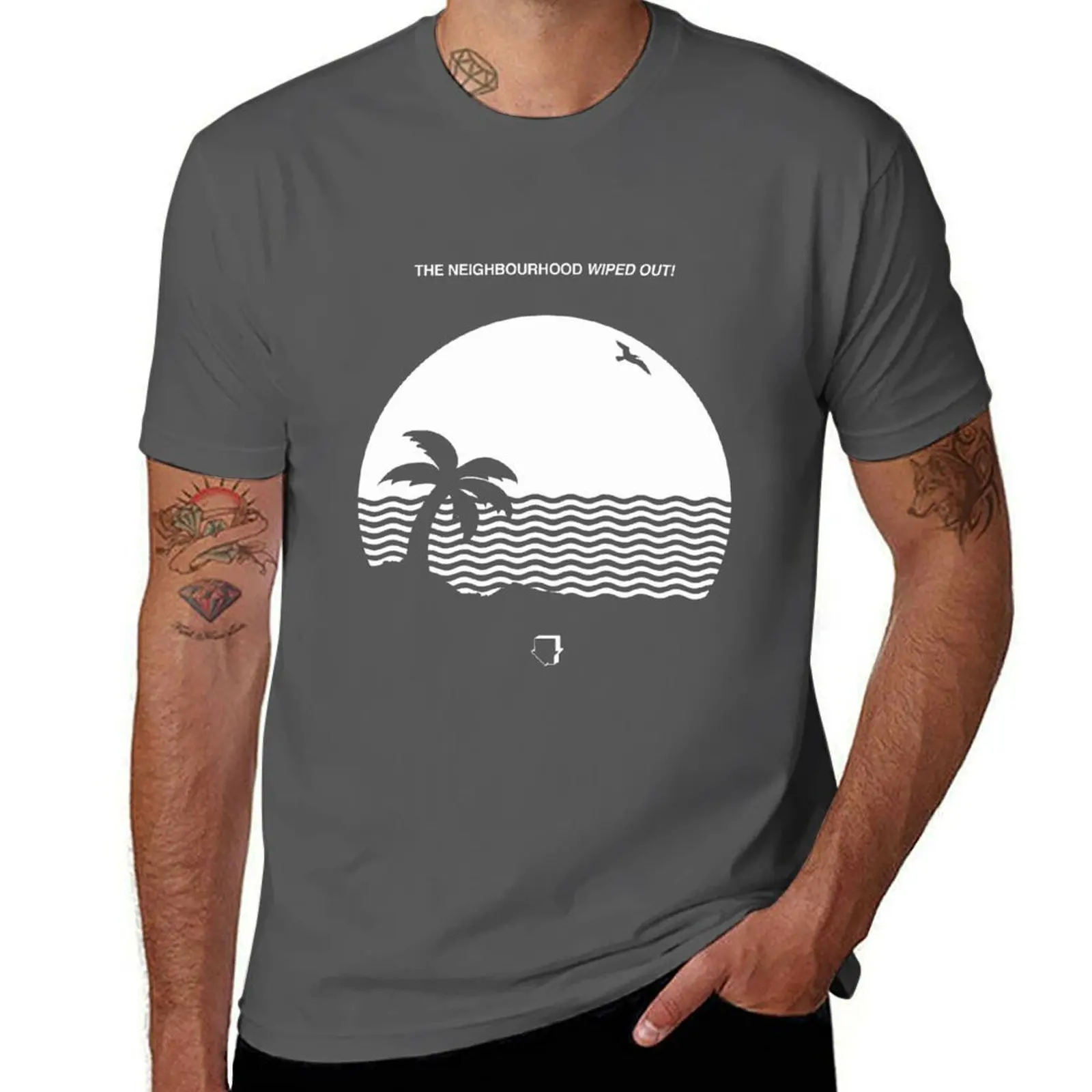 

Футболка THE NEIGHBOURHOOD, мужские футболки для мужчин, мужские футболки для мужчин, повседневная футболка