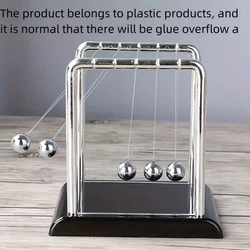 Newton's Cradle Balance Steel Ball Teaching Supplies Physics Science Pendulum Desktop Toys Stress Relief Gifts Home Decoration