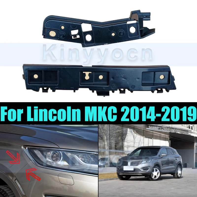 

Front/Rear Bumper Bracket For Lincoln MKC 2014-2019 Front Construction Bumper Retainer Wing Bracket