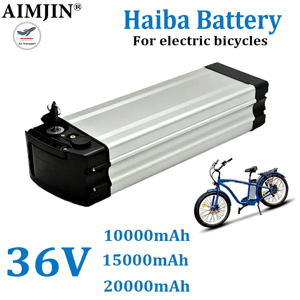 

Haiba, 36V battery pack, 36V 10Ah, 15Ah, 20Ah, 1000W, 18650, high-power rechargeable lithium-ion battery Haiba Battery