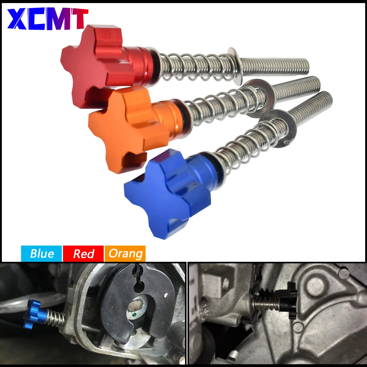 

Motorcycle CNC Carburetor Speed Adjuster Screw For KTM XCW TPI 150 250 300 2018-2022 EXC TPI 150 250 300 EXC TPI Six Days Parts