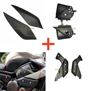 Schwarzer Motorradverkleidungsrahmen Fit Kit für Yamaha XJ6, rechts und links, 2009, 2010, 2011, 2012 10 Hauptverkäufe volle Betreuung von XJ6 - №5