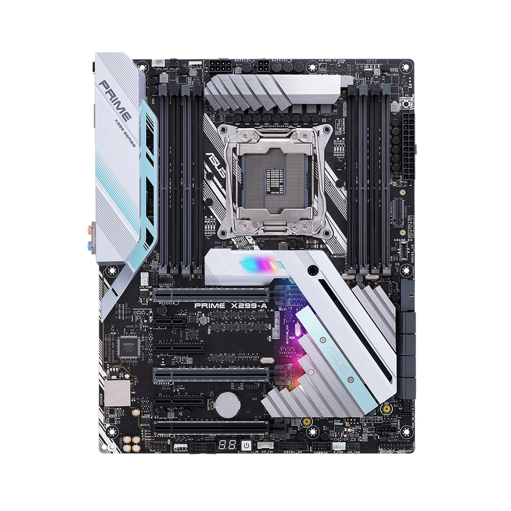 ASUS PRIME X299 płyta główna LGA 2066 obsługuje I9-9980XE 10980XE i9-7960X I7-9800X i7-7800X i5-7640X CPU DDR4 4133MHz NVME M.2