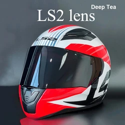 LS2 FF353 Rapid Motorcycle Helmet Visor Anti-Fog Pinlock Ready Clear Smoke Capacete De Moto Helmet Accessories