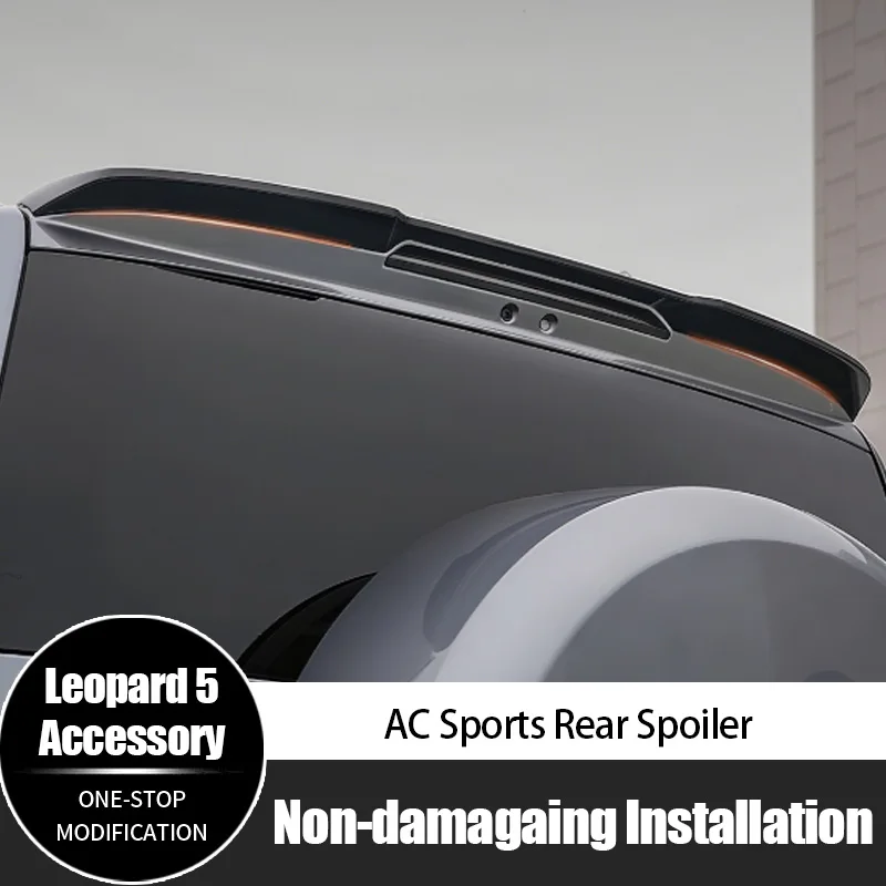 

For BYD Leopard 5 AC Sports Rear Spoiler ABS Rear Tail Wing Spoiler Car Accessories