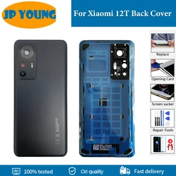 AAA+ quality New Back Cover For Xiaomi 12T Back Battery Cover Rear Housing For Mi 12T Pro Back Glass Door Case Replacement Parts