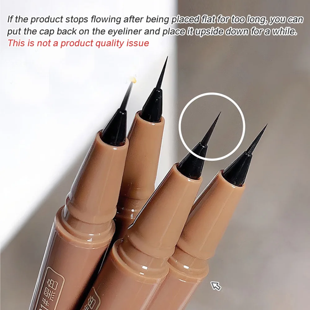 Penna per Eyeliner liquido Gege Bear impermeabile, a prova di sbavature, trucco veloce e preciso, asciugatura rapida e liscia