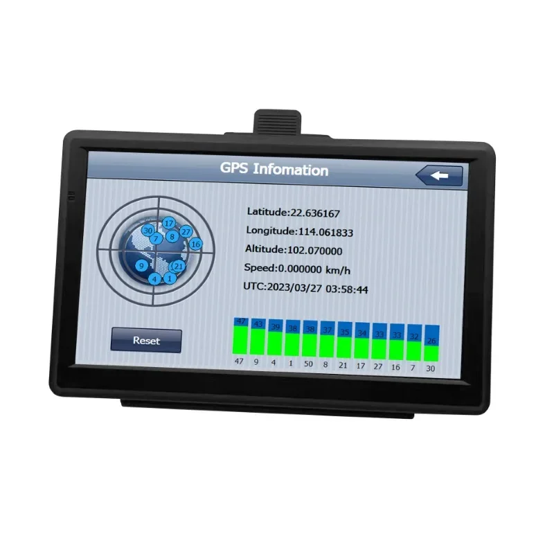 Portable car GPS navigation 5/7/9 inch high definition car truck Europe UK