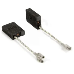 2pcs Carbon Brush For Cutting Machine GCO2000 TCO2000 GWS20-180 6X16X20mm With Wire Brush Spring Power Tool