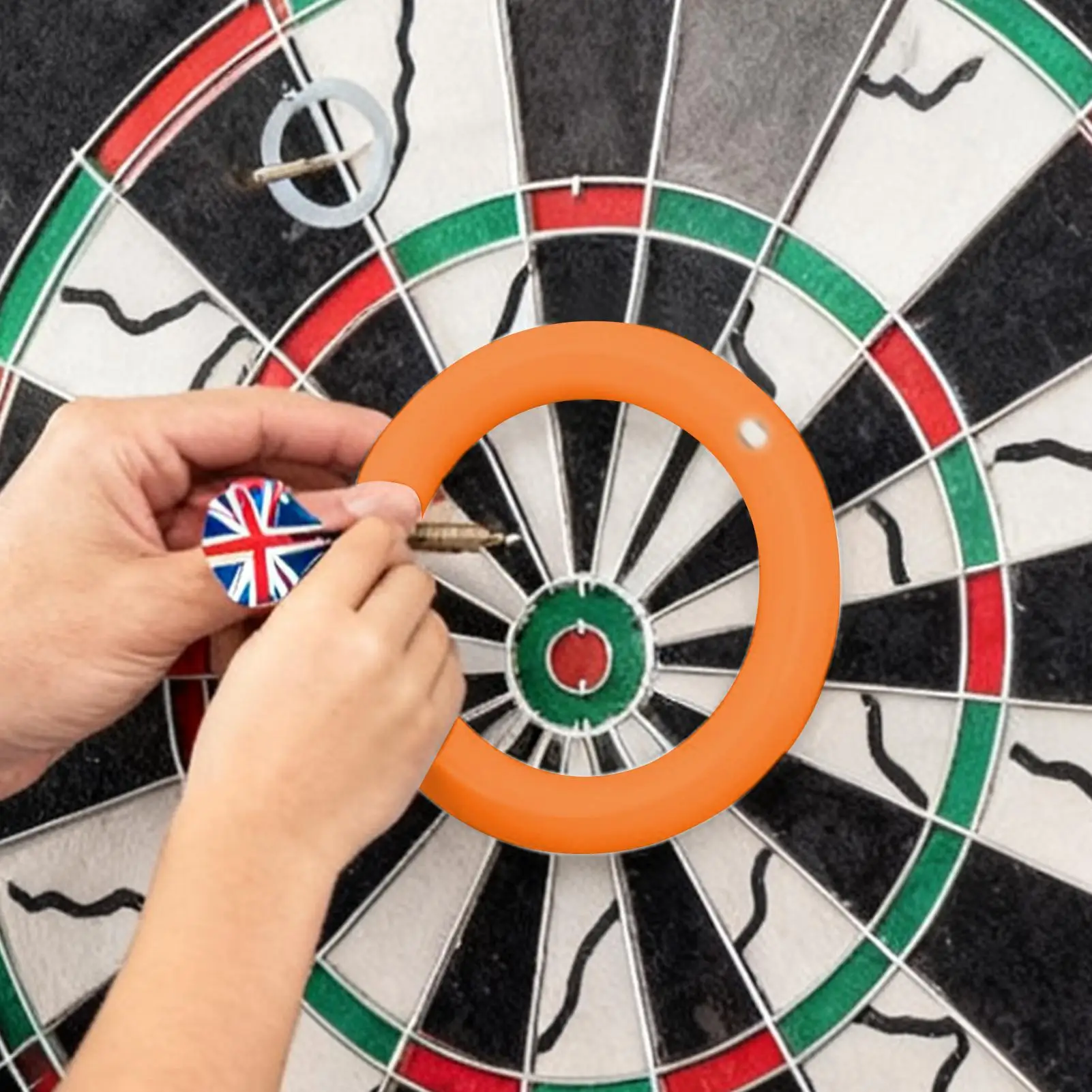 

4 Piece Board Games Dart O Rings Accessories Dart Practice Rings for Kids Boys Girls Backyard Outdoors Birthday Party Indoor