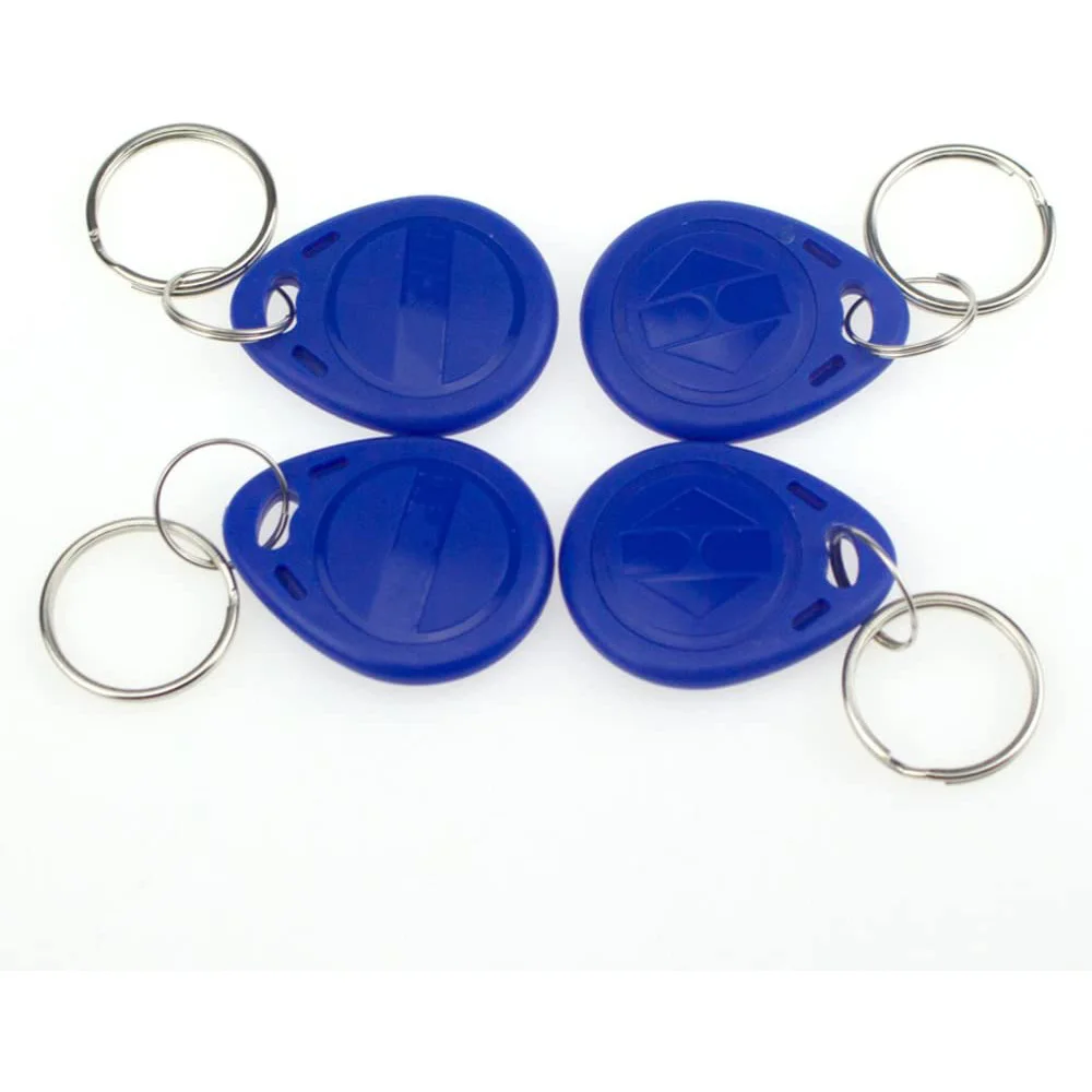 125KHz T5577 RFID Keychains NFC Token Tags Proximity ID Access Control Key Fob Card Support Read