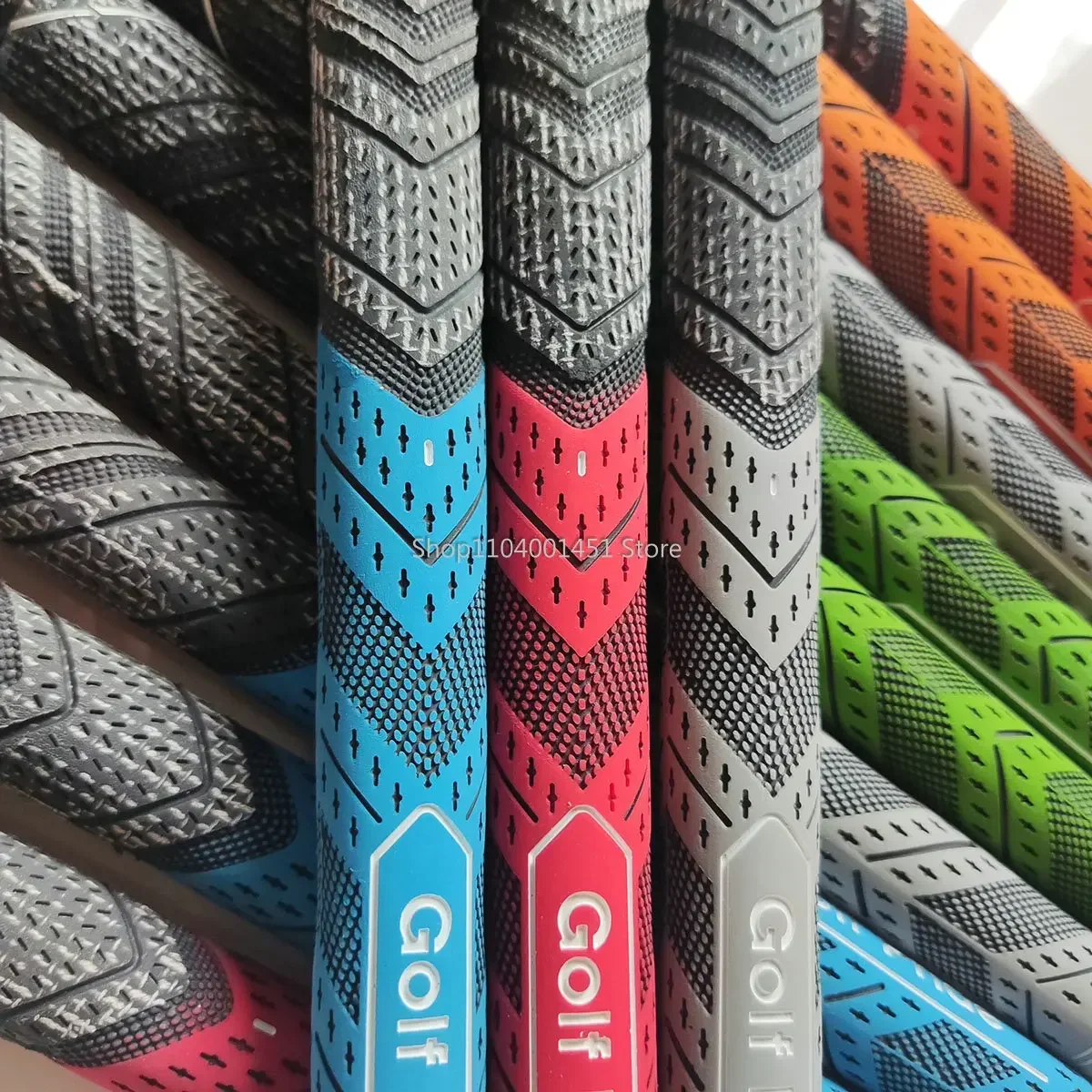 

13pcs PLUS Rubber Cotton Yarn Golf Club Grips Iron and Wood Standard/Midsize Universal