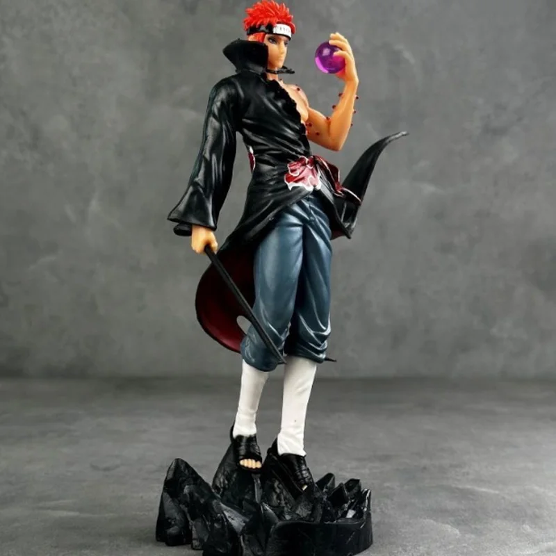 Naruto Pain Puppenfigur, Anime-Charakterfigur, PVC-Statuenmodell, trendiges Spielzeug-Ornament, Anime-Zubehör-Sammlerstück-Geschenk – Detail 3