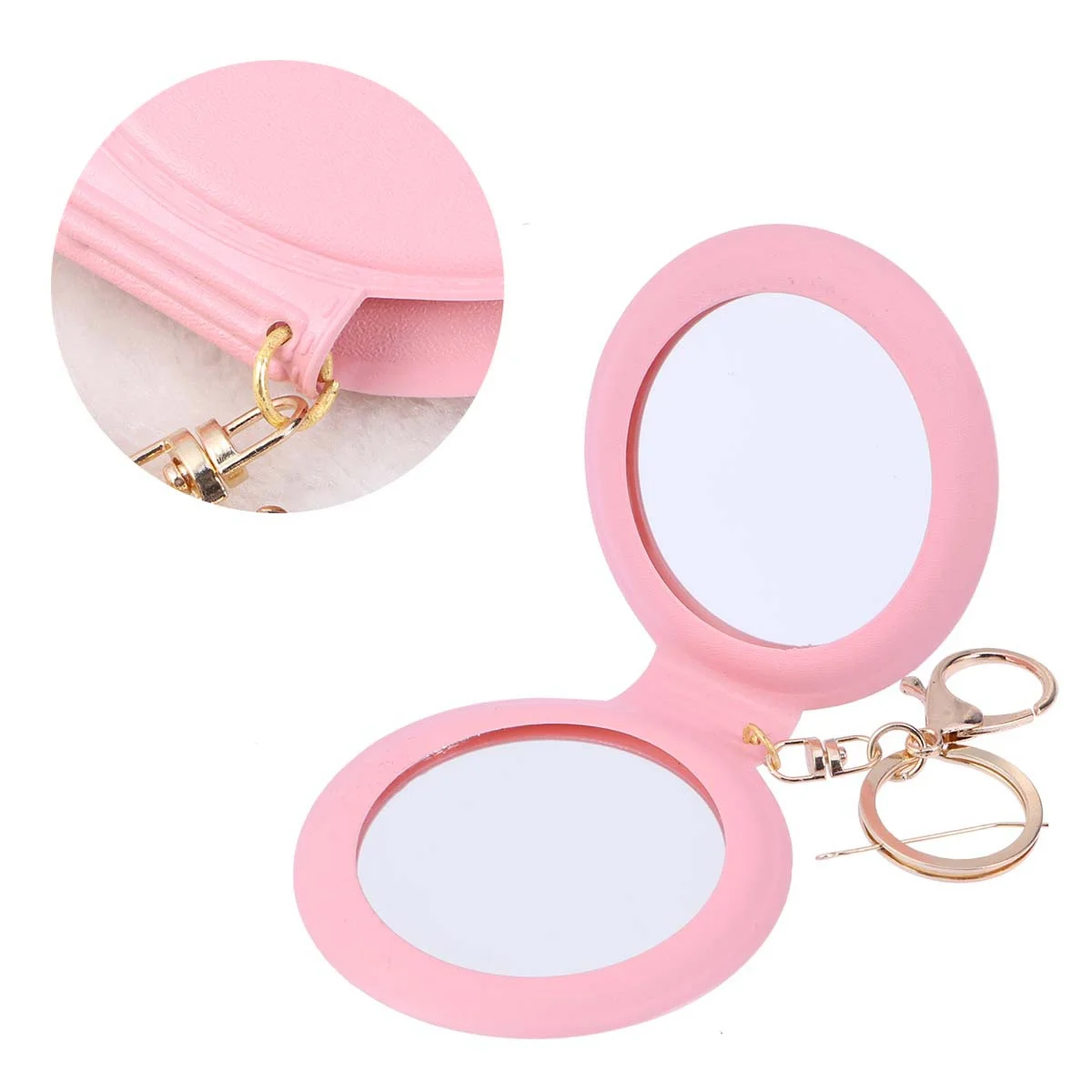 Compact Folding Mirror Small Mirror for Purse Precision High Quality Finish Rigidity Assortment of Designs Perfect