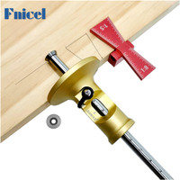 Dovetail Jig Wheel Marking Gauge Tool Set Wood Scribe Tool Woodworking Parallel Line Drawing Mortise Marking Gauge w/ Blade