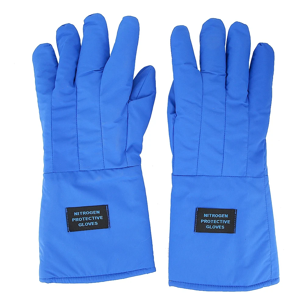 Cold  Gloves Work Gloves 38cm Long Cryogenic Gloves Waterproof Low Temperature Resistant Liquid Nitrogen