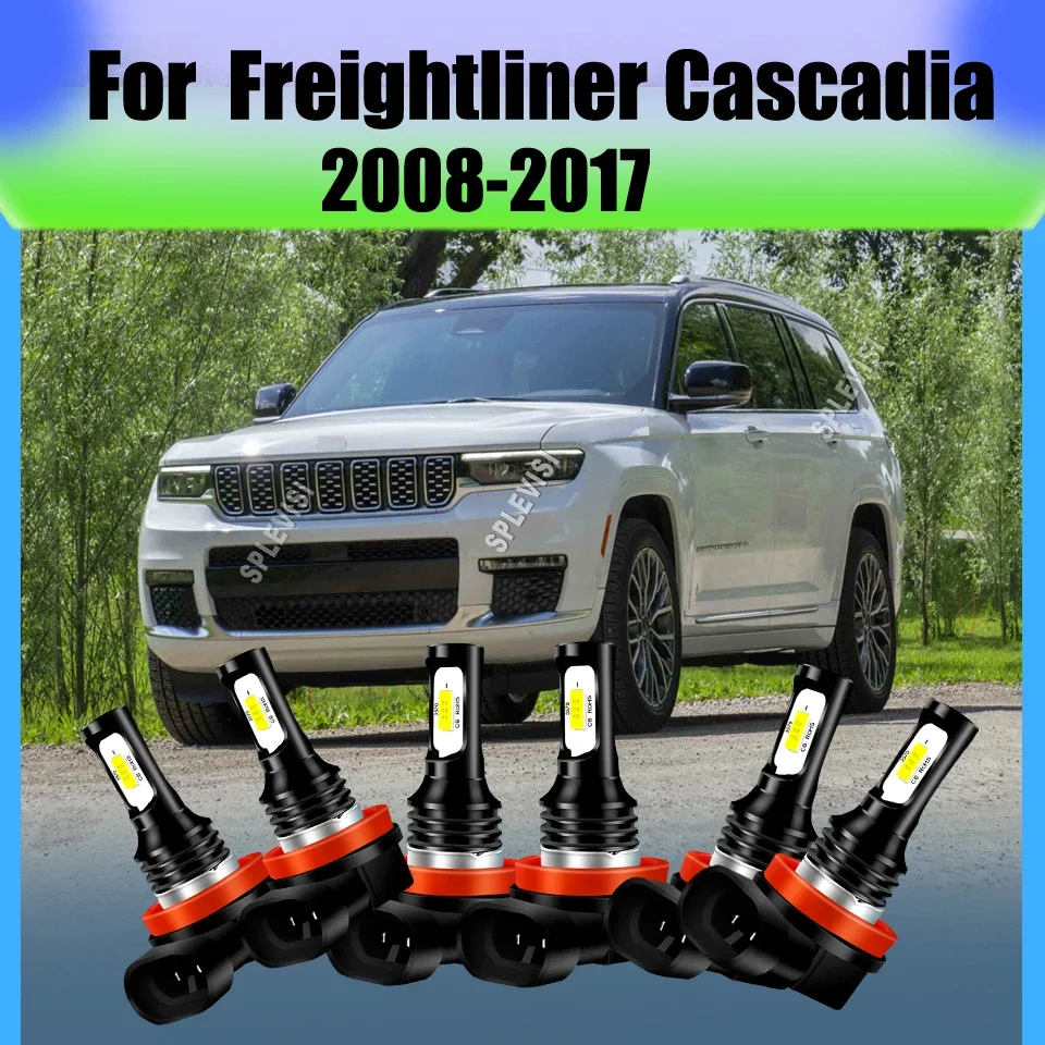 LED Car Lights Headlight Bulbs Foglamp H11 H8 H9 Conversion Lighting Kit 12v 24v  For Jeep Grand Cherokee 2019 2020 2021
