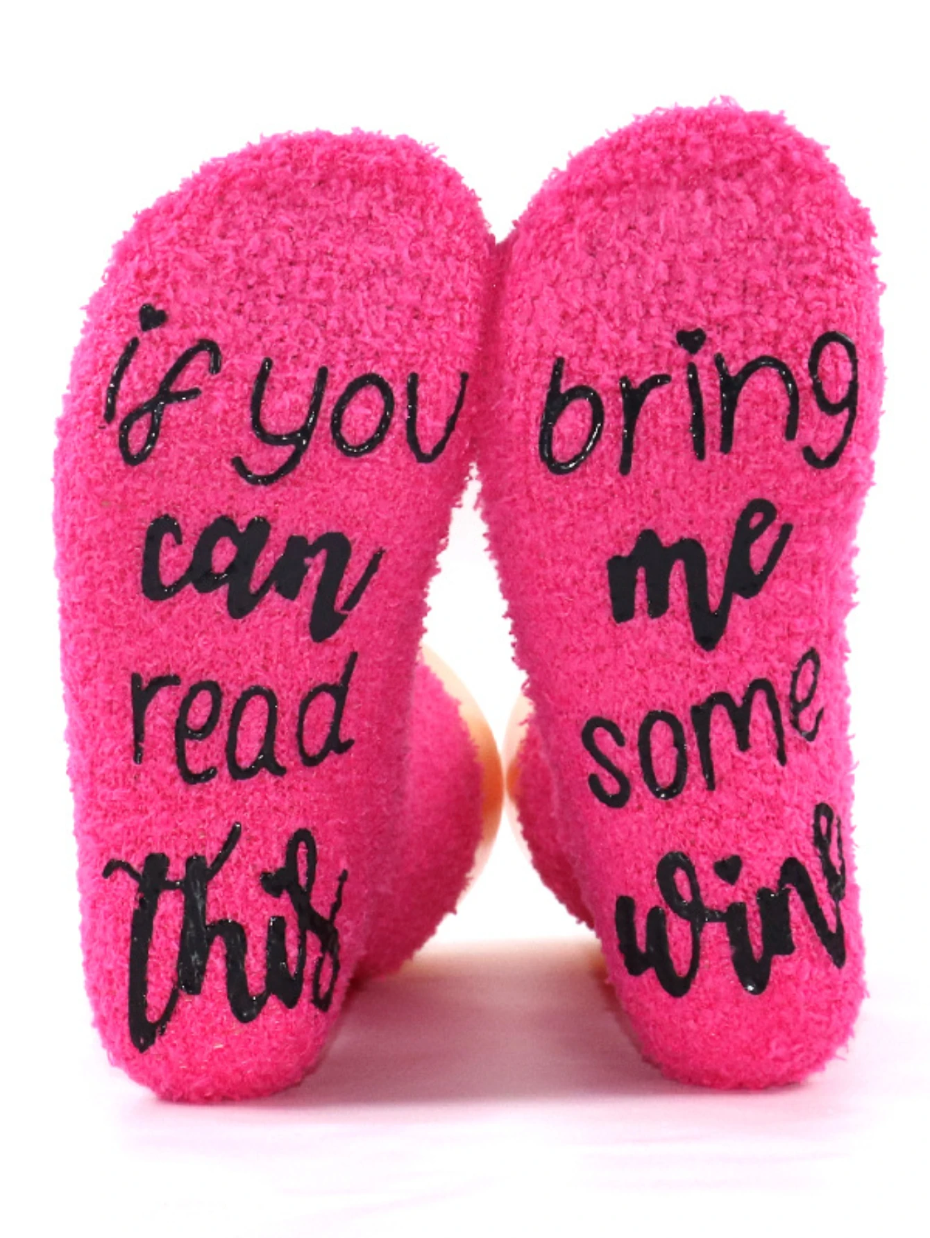 Jika Anda dapat membaca kaus kaki ini karang bulu kru kaus kaki huruf antiselip lantai kaus kaki wanita musim dingin