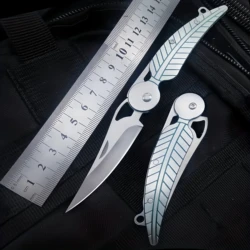 Criativo Mini Pocket Knife, Utilitário Dobrável, Fruit Camping, Compacto Colecionável, Abridor de encomendas portátil