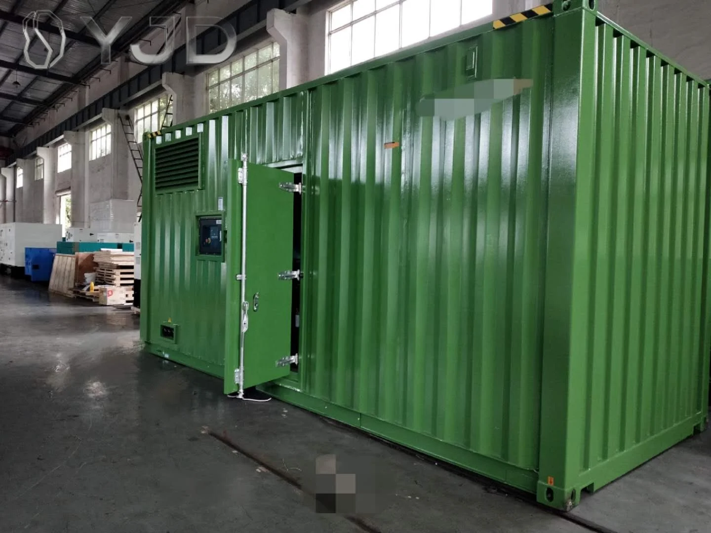 600kw  800kw 1000kw Container Type diesel Generator With Cumms/Perkin Engine