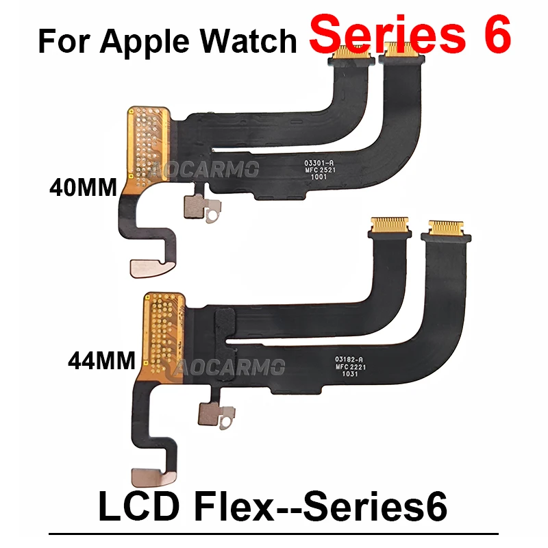 LCD Screen Flex Cable Repair Parts For Apple Watch Series 1 2 3 4 5 6 7 8 Series5 Series 7 38mm 42mm 40mm 44mm 41mm 45mm