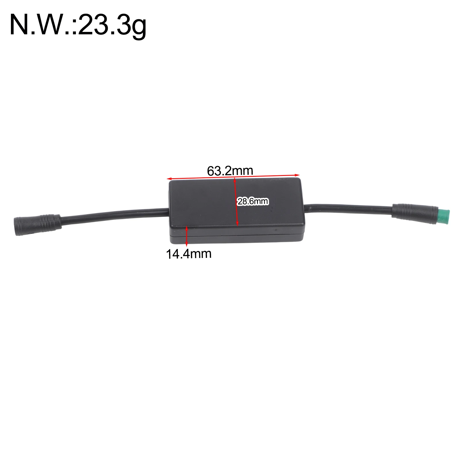 Scooter Controller Speed Controller Scooter Repair 63.2*28.6*14.4mm Overcurrent Protection for rugged Construction