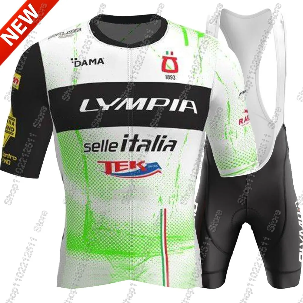 

Olympia-Italy 2026 Team Cycling Jersey 2026 Set Summer Bicycle Clothing Kits Road Bike Shirts Suit Bicycle Bib Shorts MTB