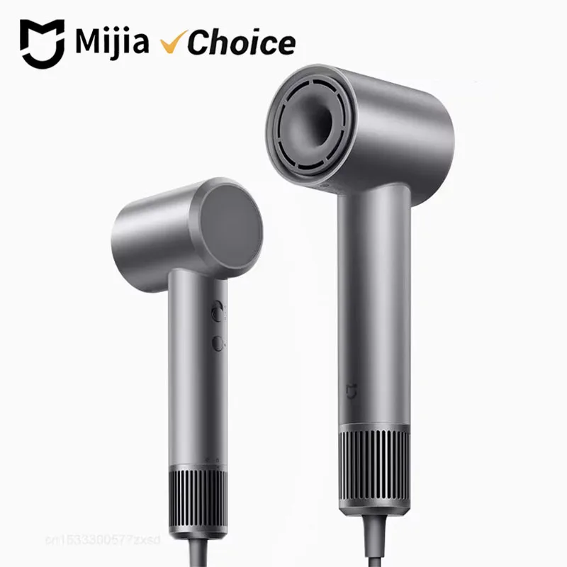 XIAOMI Mijia High Speed Hair Dryer H501 Negative Ion Hair Care 110000 Rpm (With EU Adapter) 62m/s Wind Speed 1600W Quick Drying