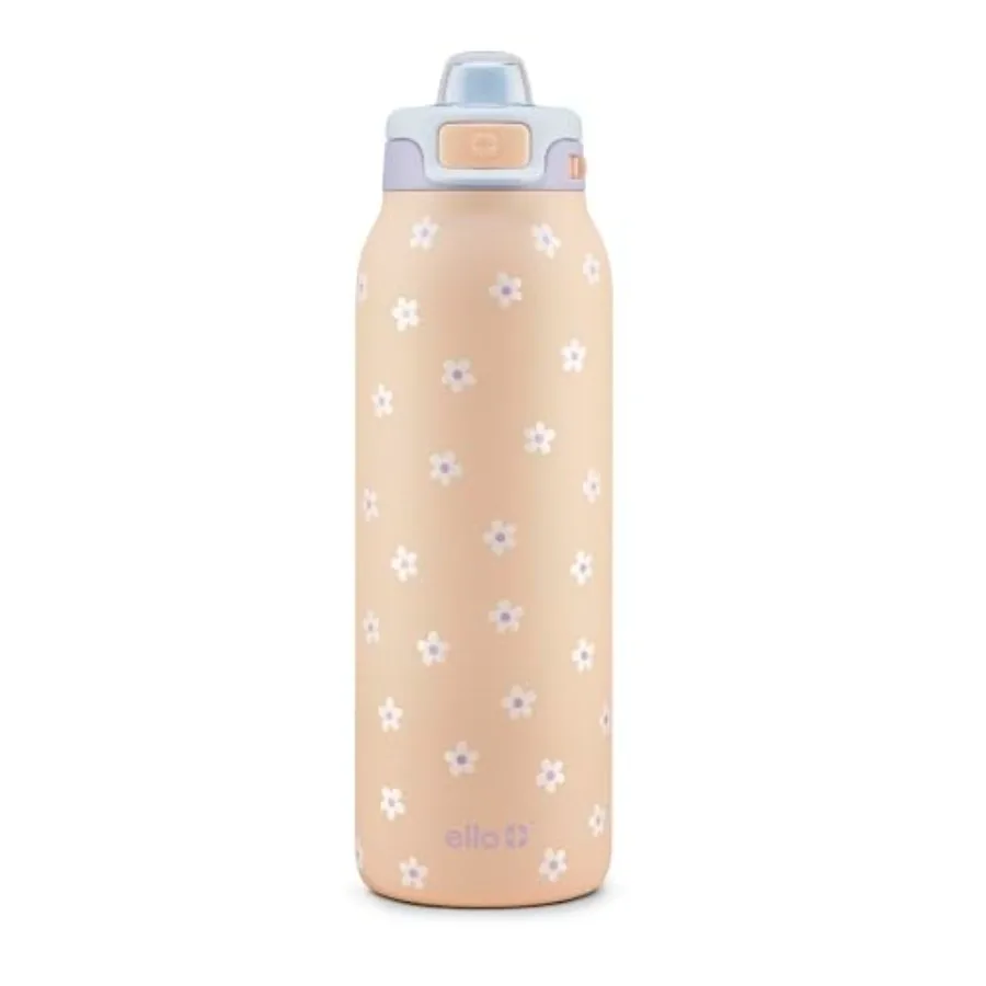 

and Fill Stainl Steel Water Bottle with Quick Fill Technology, Double Walled and Vacuum Insulated Metal, Leak Proof Locking Lid