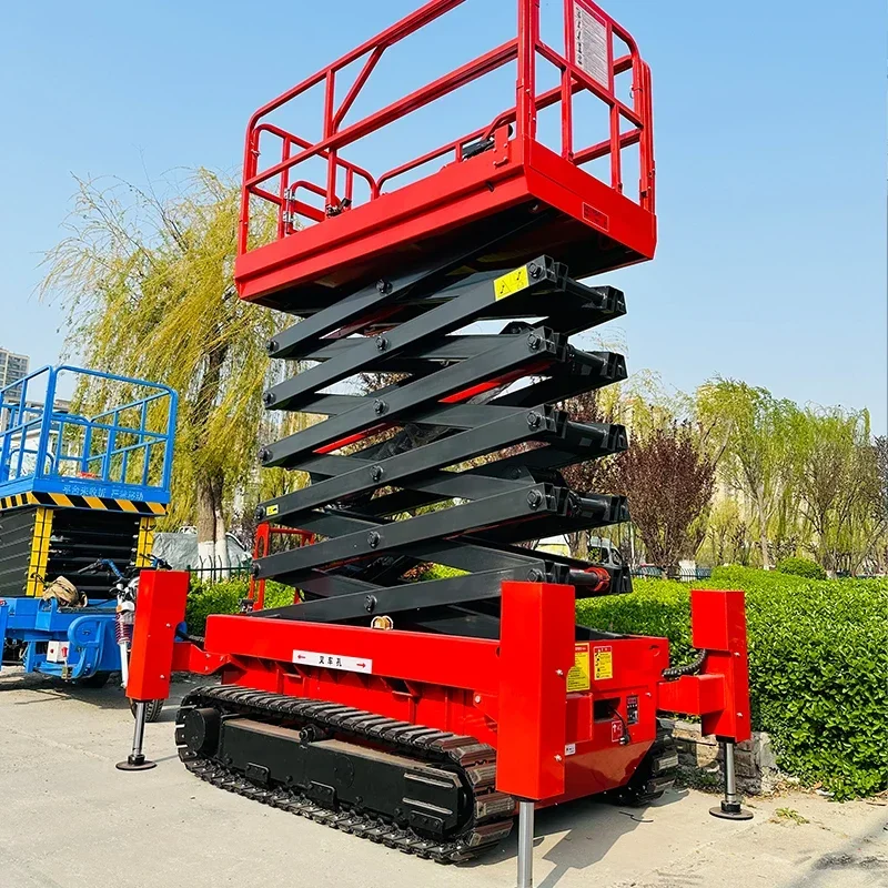 

High Security 6M 8M 10M 12M Small Electric Platform Lift Deck Scissor Lift Scissor Lift Platform Programmable